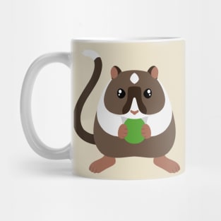 Gerbil Eating Grapes Mug